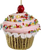 Елочная игрушка Shishi Пироженое 65938 (8 см)