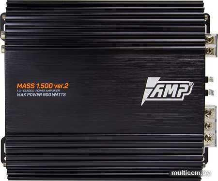 Автомобильный усилитель AMP MASS 1.500 ver.2