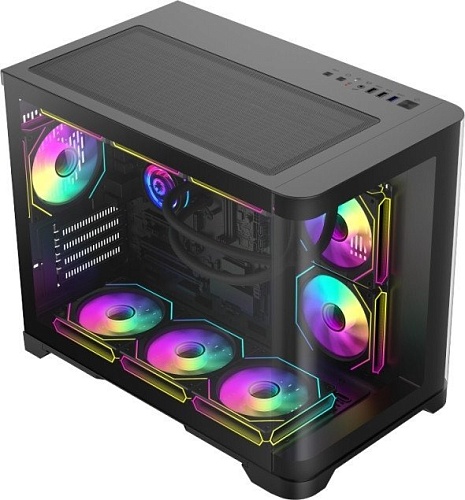 Корпус GameMax HYPE-M BK (черный)