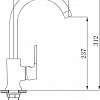 Смеситель РМС SL123BL-017F (черный/хром)