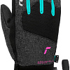 Горнолыжные перчатки Reusch Simon R-Tex Xt Junior 6261210-7743 (р-р 6, Black Melange/Bachelor Button/Pink)