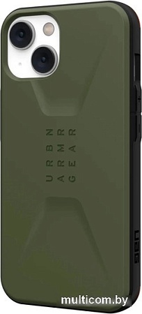 Чехол для телефона Uag для iPhone 14 Civilian Olive 114040117272