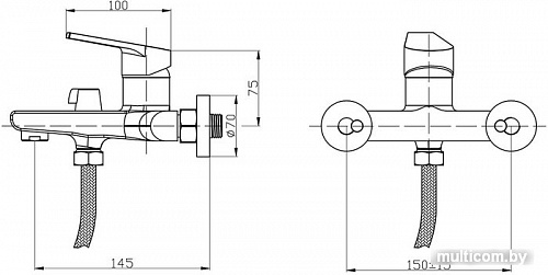 Смеситель РМС SL132-009E