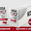 Консервированный корм для кошек Kissa С говядиной в соусе (28x75г)