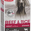 Сухой корм для собак Blitz Sensitive Adult All Breeds Beef &amp; Rice (с говядиной и рисом) 15 кг