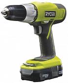 Дрель-шуруповерт Ryobi R18DDP-L13S 5133002250 (с 1-м АКБ, сумка)