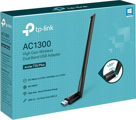 Wi-Fi адаптер TP-Link Archer T3U Plus
