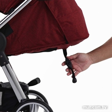 Коляска прогулочная «книга» Carrello Milano (velvet blue)