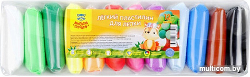 Пластилин Мульти-пульти ЛП_40359 (12 цв)