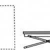 Стол-трансформер Levmar Compact (белый)