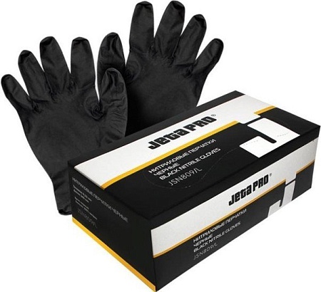 Нитриловые перчатки Jeta Pro JSN810/XL (100 шт, XL, черный)
