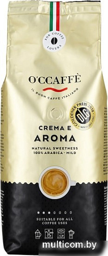 Кофе O'ccaffe Crema e Aroma в зернах 1000 г