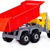 Самосвал Полесье Супергигант 96630 (желтый/красный)