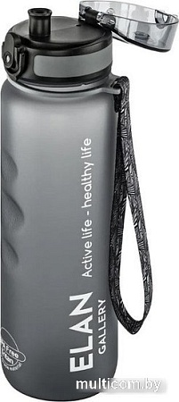 Бутылка для воды Elan Gallery Style Matte 1л 280140 (серый)