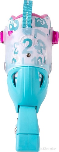 Роликовые коньки Tech Team Kidzroll Pink (р.36-39, розовый)