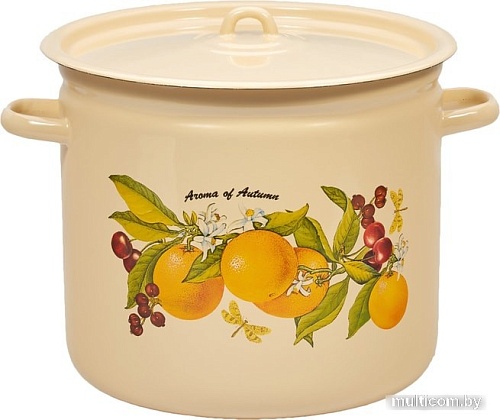 Кастрюля Лысьвенские эмали Фруктовая фантазия С-1624/4Км