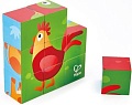 Развивающая игрушка Hape Кубики Ферма E1618_HP