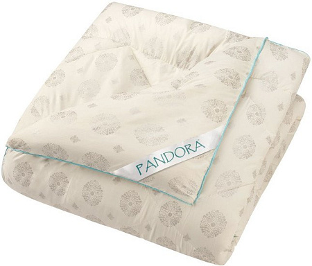 Одеяло Pandora Овечья шерсть тик зимнее 140x205