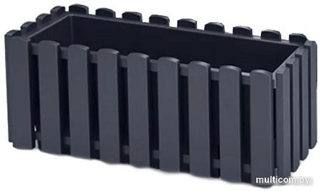 Вазон Prosperplast Boardee Fencycase W DDEF400W-S433 (антрацит)