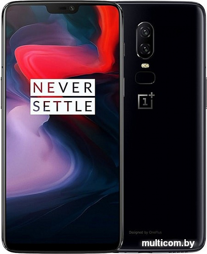 Смартфон OnePlus 6 8GB/128GB (зеркальный черный)