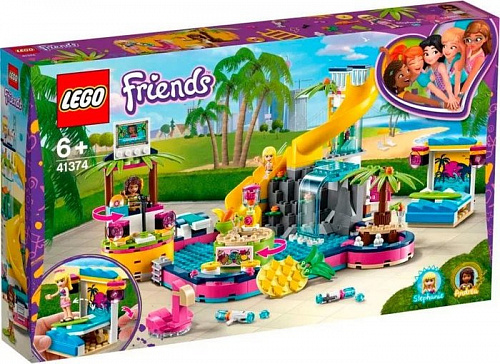 Конструктор LEGO Friends 41374 Вечеринка Андреа у бассейна