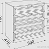 Комод Rinner Остин М06