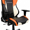 Кресло DXRacer Drifting OH/DM61/NWO (черный/белый/оранжевый)