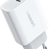 Сетевое зарядное Ugreen CD137 60450 (белый)