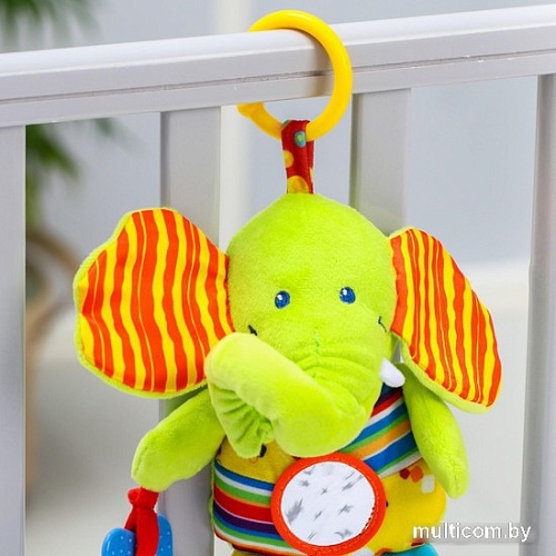 Погремушка Крошка Я Слоник шуршалка 5403392