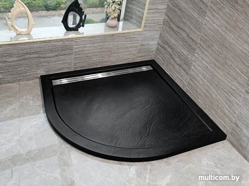 Душевой поддон WeltWasser TRR 90 Stone-BL 90x90