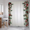 Шторка-занавеска для ванны JoyArty Двухстороннее рождественское оформление sc_37171