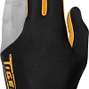 Перчатки для бильярда Tiger Professional Billiard Glove 10694 (1 шт, р. L, черный/желтый)