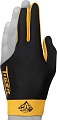 Перчатки для бильярда Tiger Professional Billiard Glove 10694 (1 шт, р. L, черный/желтый)