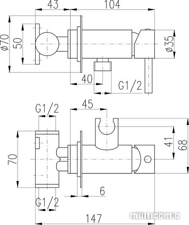 Смеситель Slezak RAV Seina SE843/1BC