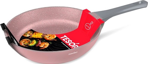 Сковорода Tesoro Florence total pink TF1626tp