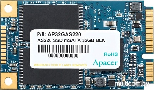 SSD Apacer AS220 32GB AP32GAS220B-1