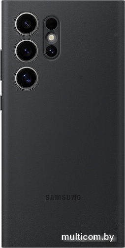 Чехол для телефона Samsung View Wallet Case S24 Ultra (черный)