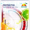 Транспортир BRAUBERG Fresh zone 210760