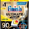 Капсулы для посудомоечной машины Finish Powerball Ultimate Plus All in 1 Лимон (90 шт)