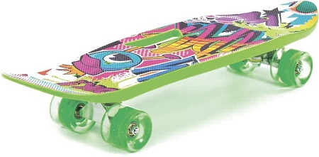 Пенниборд Полесье 89540 65 см (светло-зеленый)