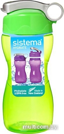Бутылка для воды Sistema 580 (зеленый)