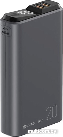 Olmio QS-20 20000mAh (темно-серый)