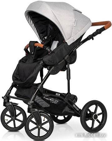 Универсальная коляска Riko Basic Bella Life (2 в 1, 01, grey fox)
