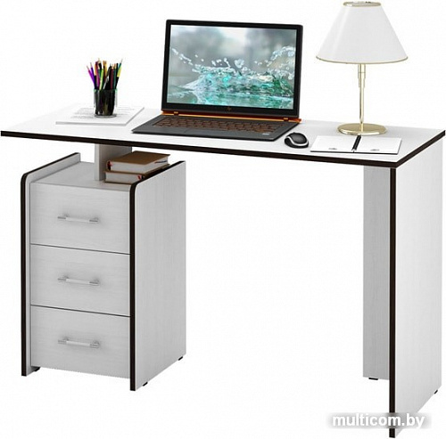 Письменный стол MFMaster Слим-2 (белый)