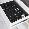 Лоток для столовых приборов Starax S-2289-A (антрацит)