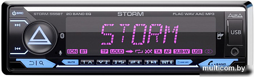 USB-магнитола Aura Storm-555BT