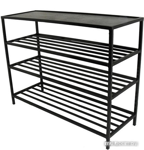 Полка для обуви Dudo ПО-2 (черный)