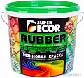 Краска Super Decor Rubber 6 кг (№07 балтика)