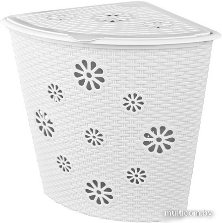 Корзина Альтернатива Плетёнка М2251 (белый)