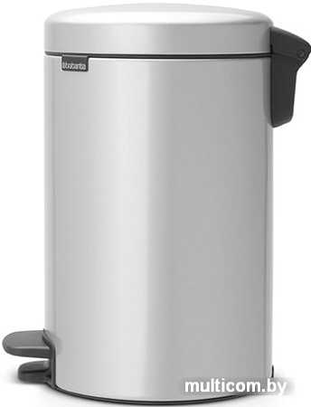 Brabantia Pedal Bin NewIcon 12 л (серый металлик)